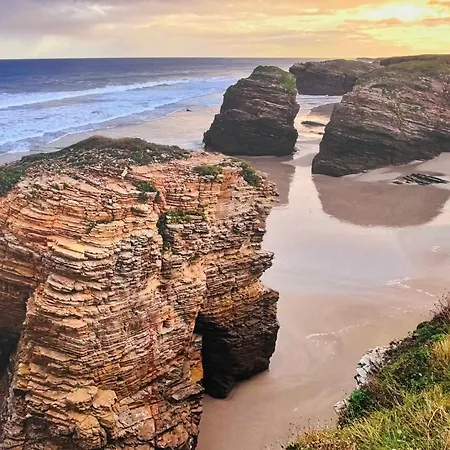 Casa Playa Catedrales Con Vistas Mar Баррейрос